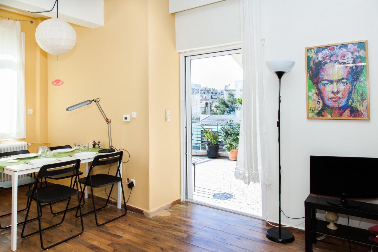 Bright Apt. With Lovely View In Lycabettus! Apartment Athens Ngoại thất bức ảnh